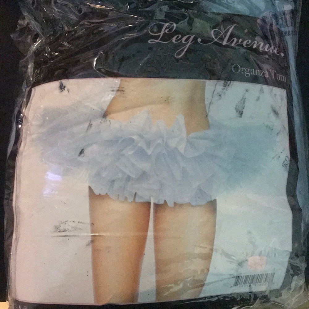 Leg Avenue Organza Tutu Light Blue